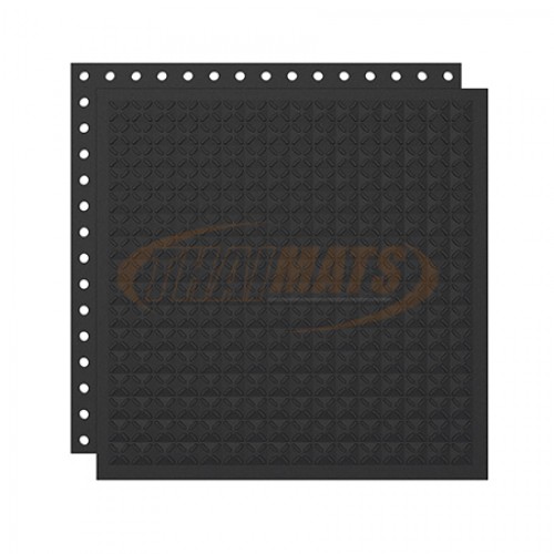 Anti-Fatigue Tiles Closed Workplace Mat 
