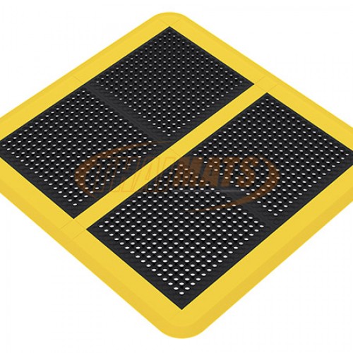 Heavy Duty Anti-Fatigue Tiles Open Workplace Mat